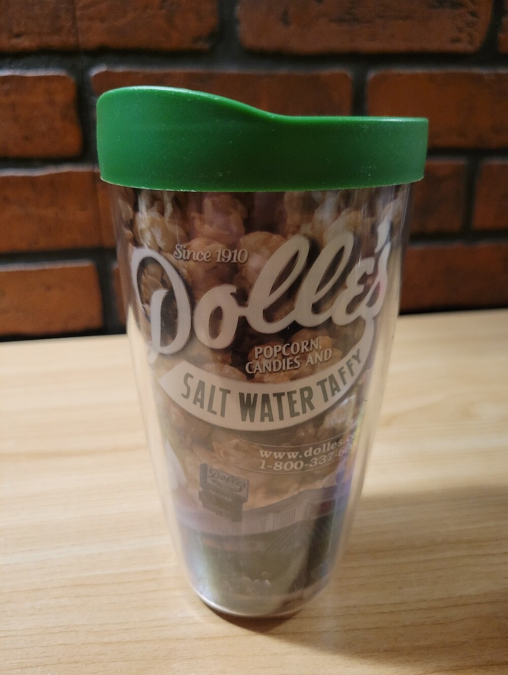 Dolle's Ocean City, Maryland 16 oz. No Sweat Tumbler with Lid